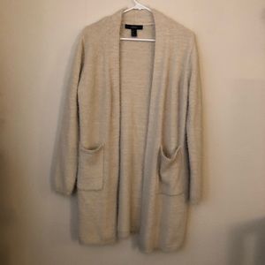 Super soft fuzzy cardigan forever 21